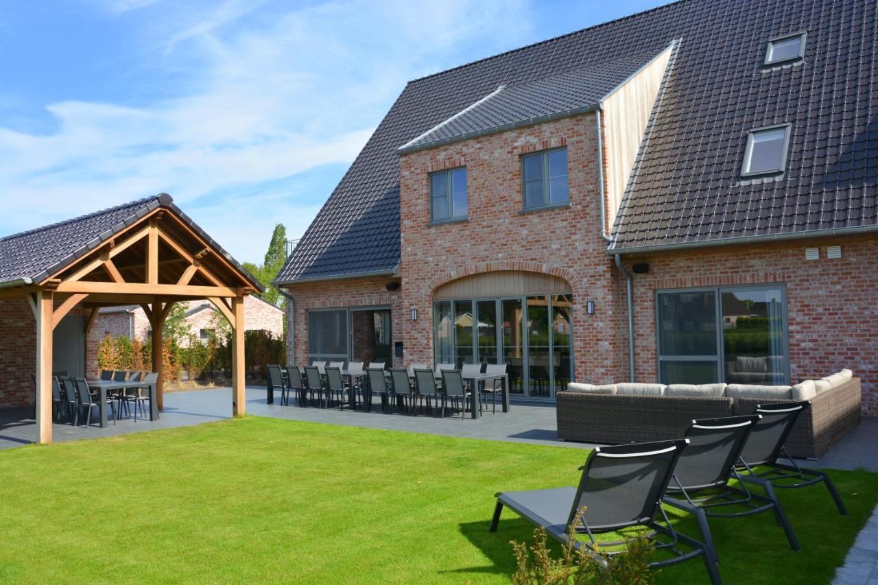 Duins Genot 5 Star Holiday Homes 30P & 40P - Indoorpool & Wellness Jabbeke  Bagian luar foto